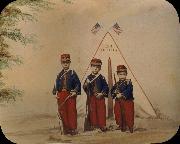 Three Boys in Zouave Costume